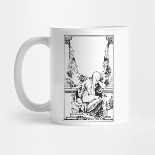 ancient temple Mug